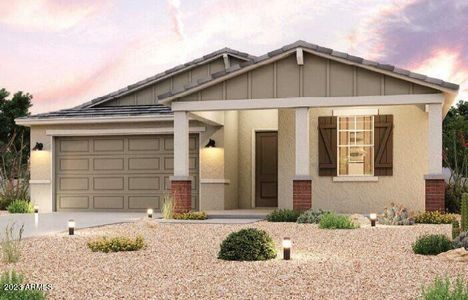 New construction Single-Family house 24510 W Hilton Avenue, Buckeye, AZ 85326 Plan 6- photo 0