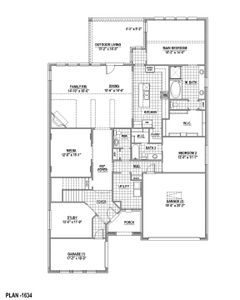 New construction Single-Family house Plan 1634, 15511 Crape Myrtle Road, Frisco, TX 75035 - photo