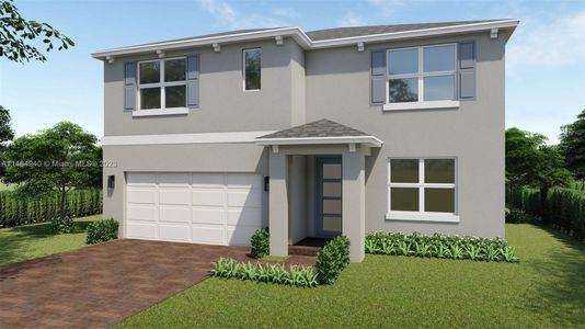 New construction Single-Family house 12964 Southwest 265th Terrace, Homestead, FL 33032 Hayden- photo 0