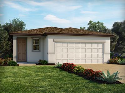 New construction Single-Family house 1470 Sea Glass Road, Haines City, FL 33844 Everglade- photo 0