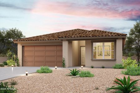 New construction Single-Family house 1445 E Jaycie Drive, Casa Grande, AZ 85122 VERBENA- photo 0
