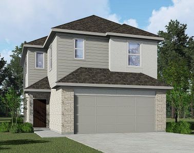New construction Single-Family house Daisy, 1668 Portia Lane, Conroe, TX 77301 - photo