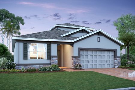 New construction Single-Family house Piedmont, 7015 Monterey Cypress Trail, Sanford, FL 32773 - photo