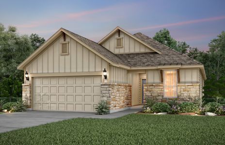 New construction Single-Family house Barrett, 824 Cherrystone Loop, Buda, TX 78610 - photo