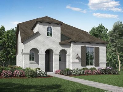 New construction Single-Family house 1846 Nettletree, New Braunfels, TX 78132 Merrivale Plan- photo 0 0
