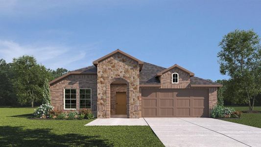 New construction Single-Family house 9928 High Grade Drive, Aubrey, TX 76227 - photo 0