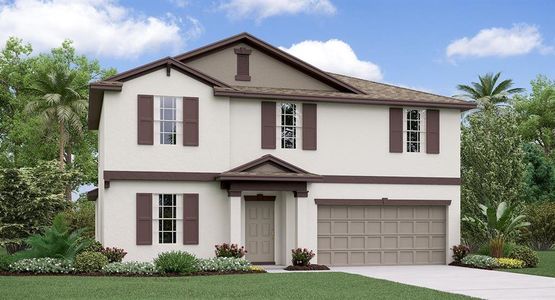 New construction Single-Family house 1935 Red Loop, Lakeland, FL 33801 Raleigh- photo 0 0