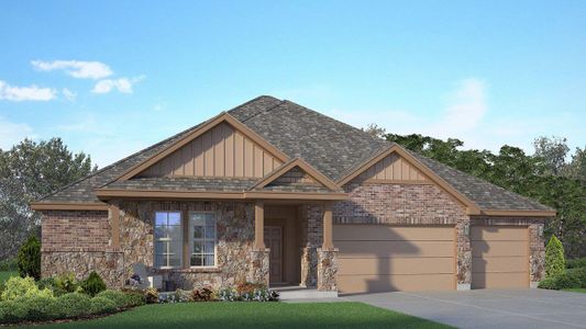 New construction Single-Family house 15030 Planeview Drive, Salado, TX 76571 Parker II- photo 0