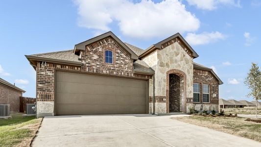 New construction Single-Family house H143 Cedarwood 50s, 640 New Dawn Drive, Lavon, TX 75166 - photo