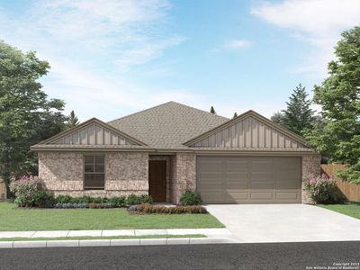 New construction Single-Family house 16923 Eaton Terrace, San Antonio, TX 78247 The Fitzhugh (C402)- photo 0