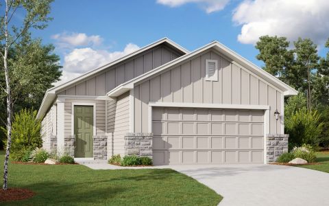 New construction Single-Family house 100 Crystal Brook Drive, Liberty Hill, TX 78642 - photo 0