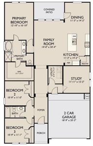 The Edison Floor plan