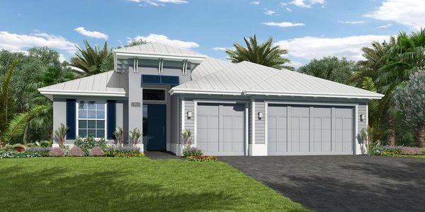 New construction Single-Family house Cordella Jem, 6450 High Pointe Way, Vero Beach, FL 32967 - photo