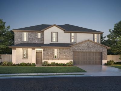 New construction Single-Family house 257 Old Town Road, Kyle, TX 78640 The Frontier- photo 0