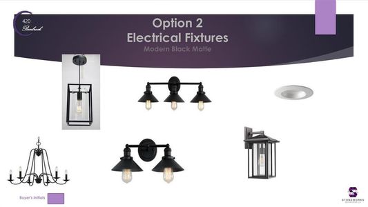 High end lighting fixtures