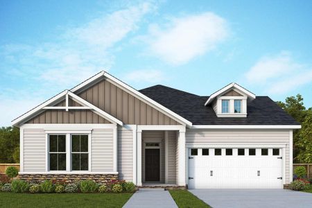 New construction Single-Family house The Darien, 729 Flower Manor Drive, Wendell, NC 27591 - photo