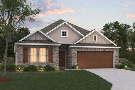 New construction Single-Family house 7613 Poplar Drive, Denton, TX 76226 Ellsworth - 40' Smart Series- photo 0