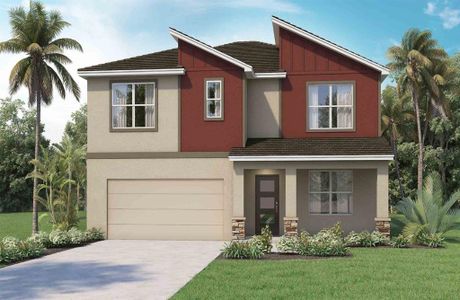 New construction Single-Family house 9755 Crescent Ray Drive, Wesley Chapel, FL 33545 - photo 0