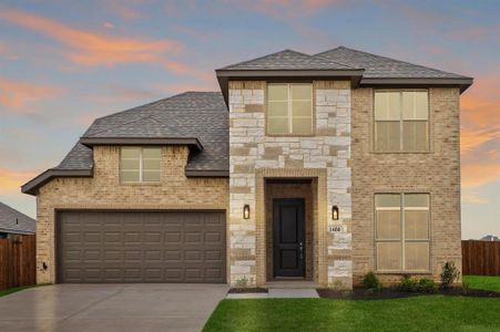 New construction Single-Family house 4369 Sun Meadow Drive, Joshua, TX 76058 Concept 2440- photo 5 5