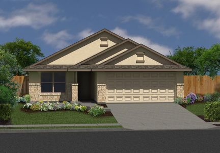 New construction Single-Family house The Berkley, 1512 Spechts Ranch, New Braunfels, TX 78132 - photo