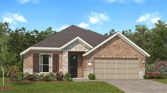 New construction Single-Family house 619 Millicent Lakes Drive, Willis, TX 77378 Chrysanthemum- photo 0 0