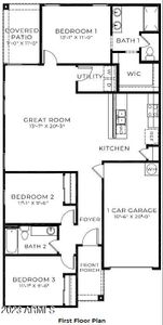 Casey floor plan