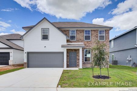 New construction Single-Family house 10522 Briceway Club, San Antonio, TX 78254 The Murray J- photo 0