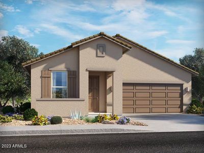 New construction Single-Family house 20470 N Candlelight Road, Maricopa, AZ 85138 Presley- photo 0 0