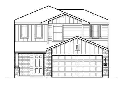 New construction Single-Family house 1200 Millpointe Lane, Dayton, TX 77535 - photo 9 9