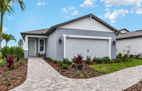 New construction Single-Family house 9442 Shorebird Court, Parrish, FL 34219 Compass- photo 0