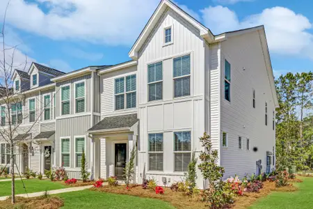 New construction Townhouse house 123 O'Malley Drive, Summerville, SC 29483 Hollyhock- photo 0