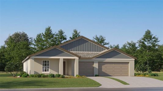 New construction Single-Family house 11932 Blue Diamond Trail, Parrish, FL 34219 Santa Fe- photo 0