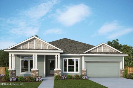 New construction Single-Family house 122 Canopy Forest Drive, Saint Augustine, FL 32092 - photo 0