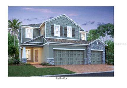 New construction Single-Family house 5540 Green Arrow Place, Sanford, FL 32773 Lancaster- photo 1 1