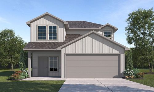 New construction Single-Family house 23612 Nectar Crest Heights, Splendora, TX 77372 Plan X30J- photo 1 1