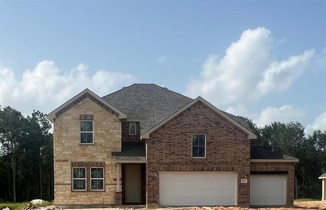 New construction Single-Family house 1030 County Road 2269, Cleveland, TX 77327 Omaha- photo 0