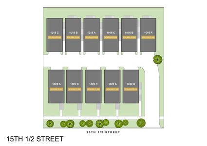 Site plan. 1022 A unavailable.