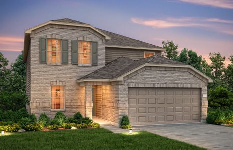 New construction Single-Family house 17010 Wild Stream Court, Conroe, TX 77302 Mesilla- photo 0