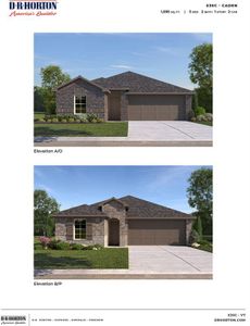 New construction Single-Family house 31642 Sutton Meadows Lane, Fulshear, TX 77441 Caden - photo 0