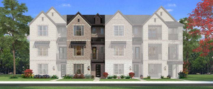 New construction Townhouse house 4269 Willow Pond Drive, Frisco, TX 75034 - photo 1 1