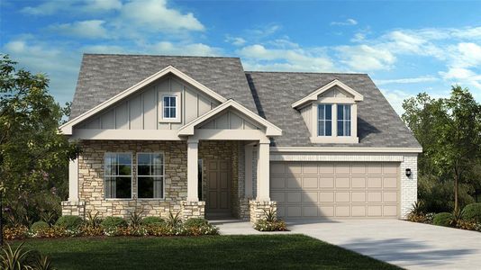 New construction Single-Family house 4315 Bancroft Ln, Round Rock, TX 78665 Enfield- photo 0