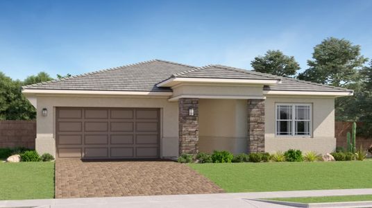 New construction Single-Family house 23011 E Lords Way, Queen Creek, AZ 85142 Juniper- photo 0