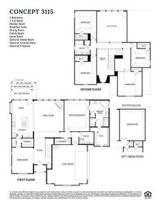 New construction Single-Family house 4429 Verbena Street, Midlothian, TX 76065 Concept 3115- photo 1 1