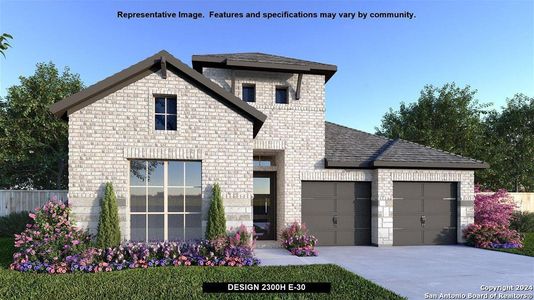 New construction Single-Family house 127 King Haakon Bay Drive, Kyle, TX 78640 Design 2300H- photo 0 0