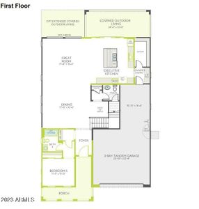 New construction Single-Family house 1391 E Narrowleaf Drive, Gilbert, AZ 85298 Willow Plan 40-9- photo 0