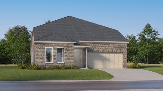 New construction Single-Family house 6834 Harvest Wheat Lane, Katy, TX 77493 Steely- photo 0