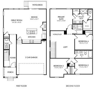 New construction Single-Family house 3983 Backwater Street, Concord, NC 28027 Lennon- photo