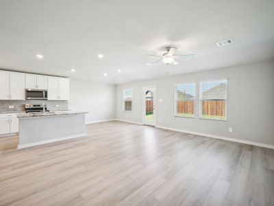 The Greenville floorplan with the Sleek interior package.