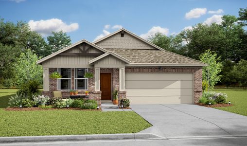 New construction Single-Family house Orinoco II, 120 Valley Ranch Trail, Dayton, TX 77535 - photo
