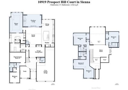 New construction Single-Family house 10919 Prospect Hill Court, Missouri City, TX 77459 222 Plan- photo 1 1